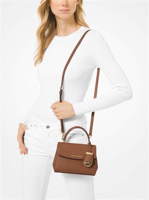 michael michael kors ava extra small leather crossbody|michael michael kors ava extra small crossbody .